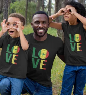 1sttheworld T-Shirt - Funny Senegal Flag Roots T-Shirt Black A35