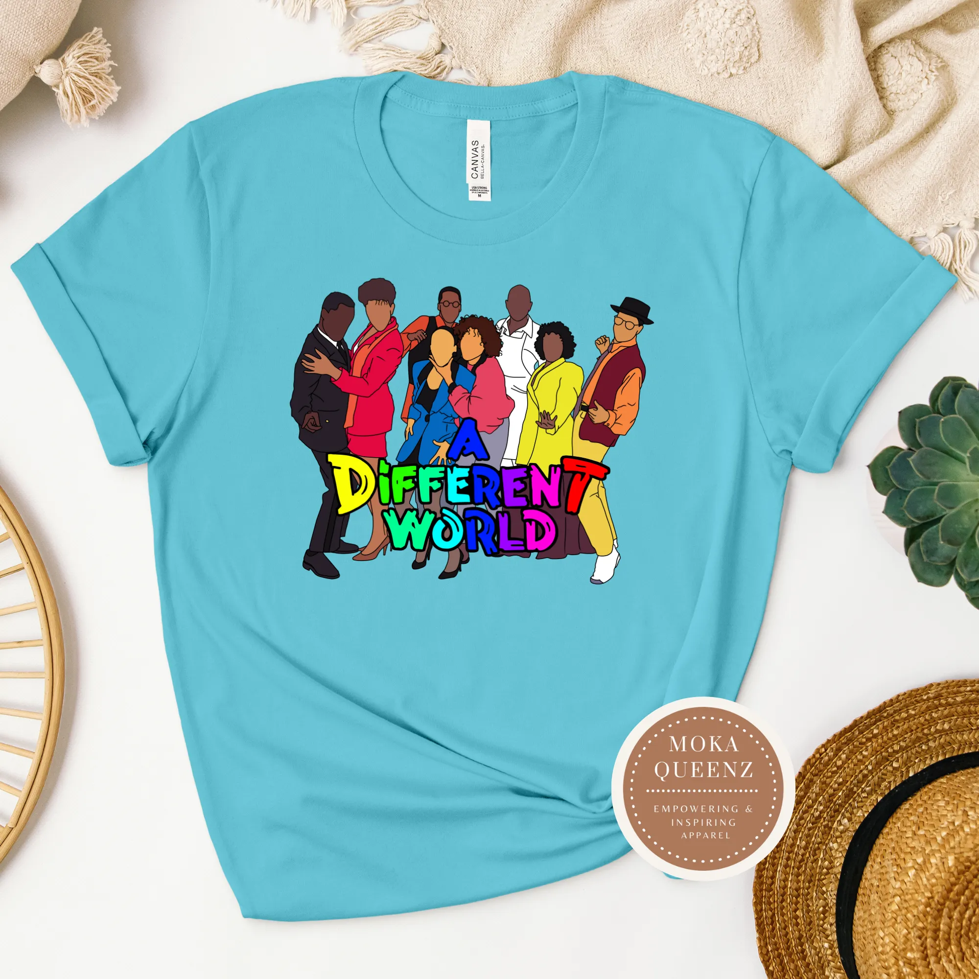 A Different World T Shirt - Retro 90s Tee