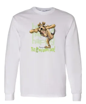 Airedale Terrier - 2 - Who's A Happy Dog - Long Sleeve T-Shirt