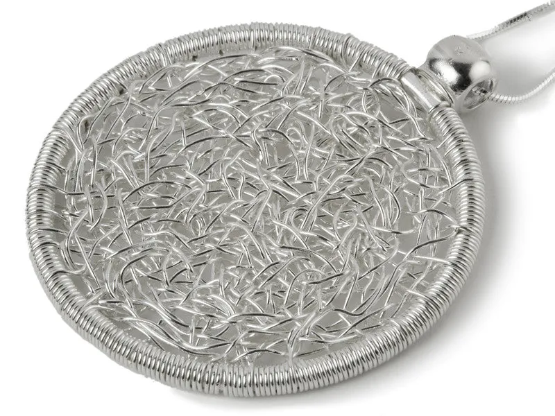 Aztec Wire Mesh Medallion