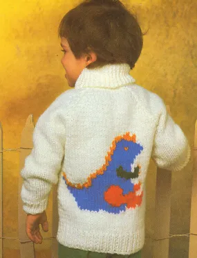 Baby Dino Sweater Pattern