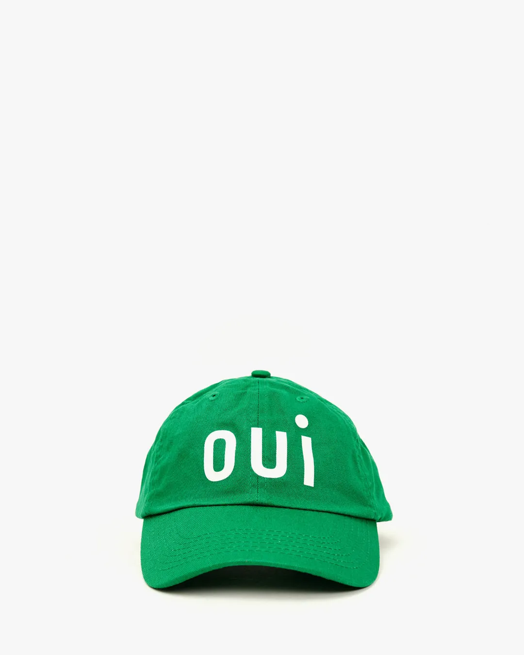 Baseball Hat ~ Green w/ Oui