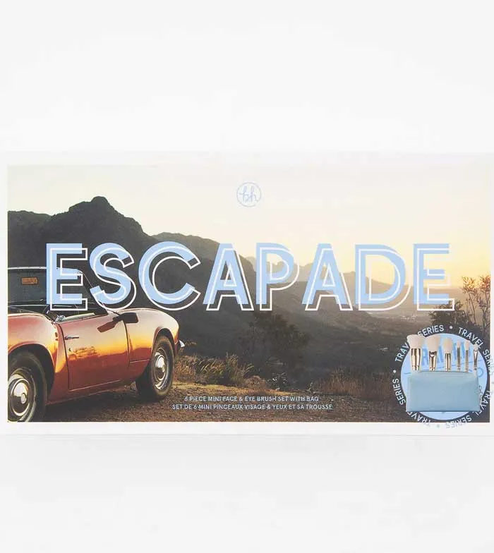 BH Cosmetics - *Travel Series* - Set de mini brochas   neceser Escape