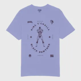 Black Panther - T'Challa Purple Tee