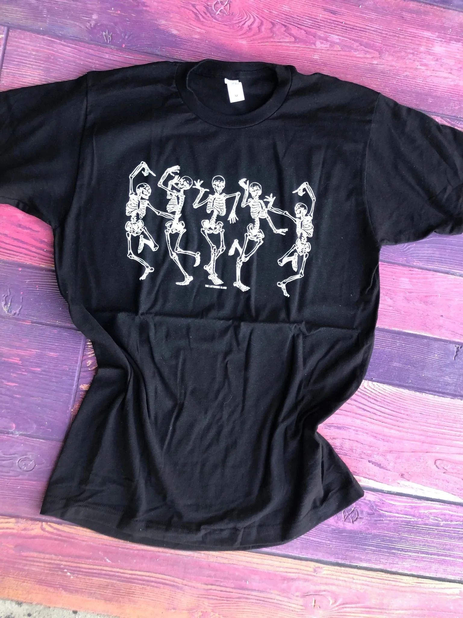 Black Skeleton Soiree Tee