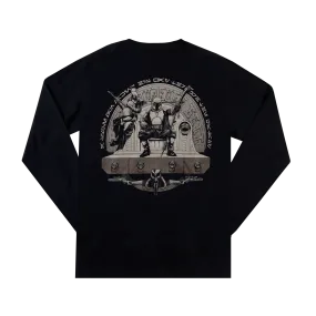 Boba Fett Throne Black Long Sleeve