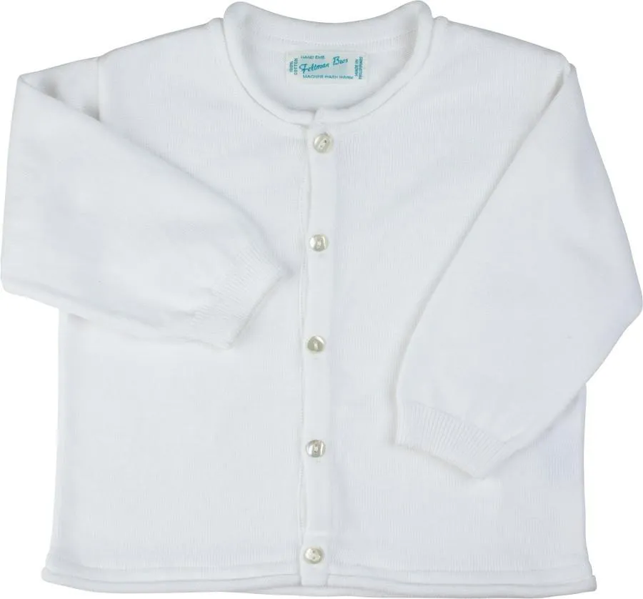 Boy's Rollneck Cardigan Month Sizes Feltman Brothers