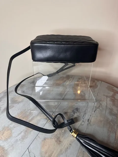 Brand New Saint Laurent Lou Camera Bag Black Gold Hardware