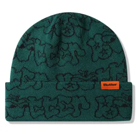 Butter Goods Big Apple Cuff Beanie Green