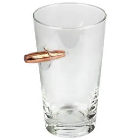 Caliber Gourmet Pint Glass w/ Bullet