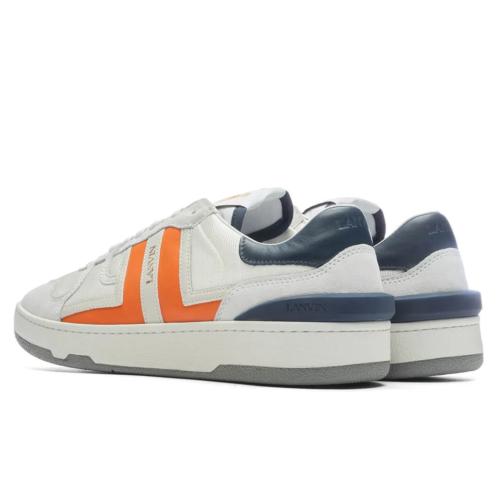 Clay Low Top Sneakers - Navy Blue/Orange