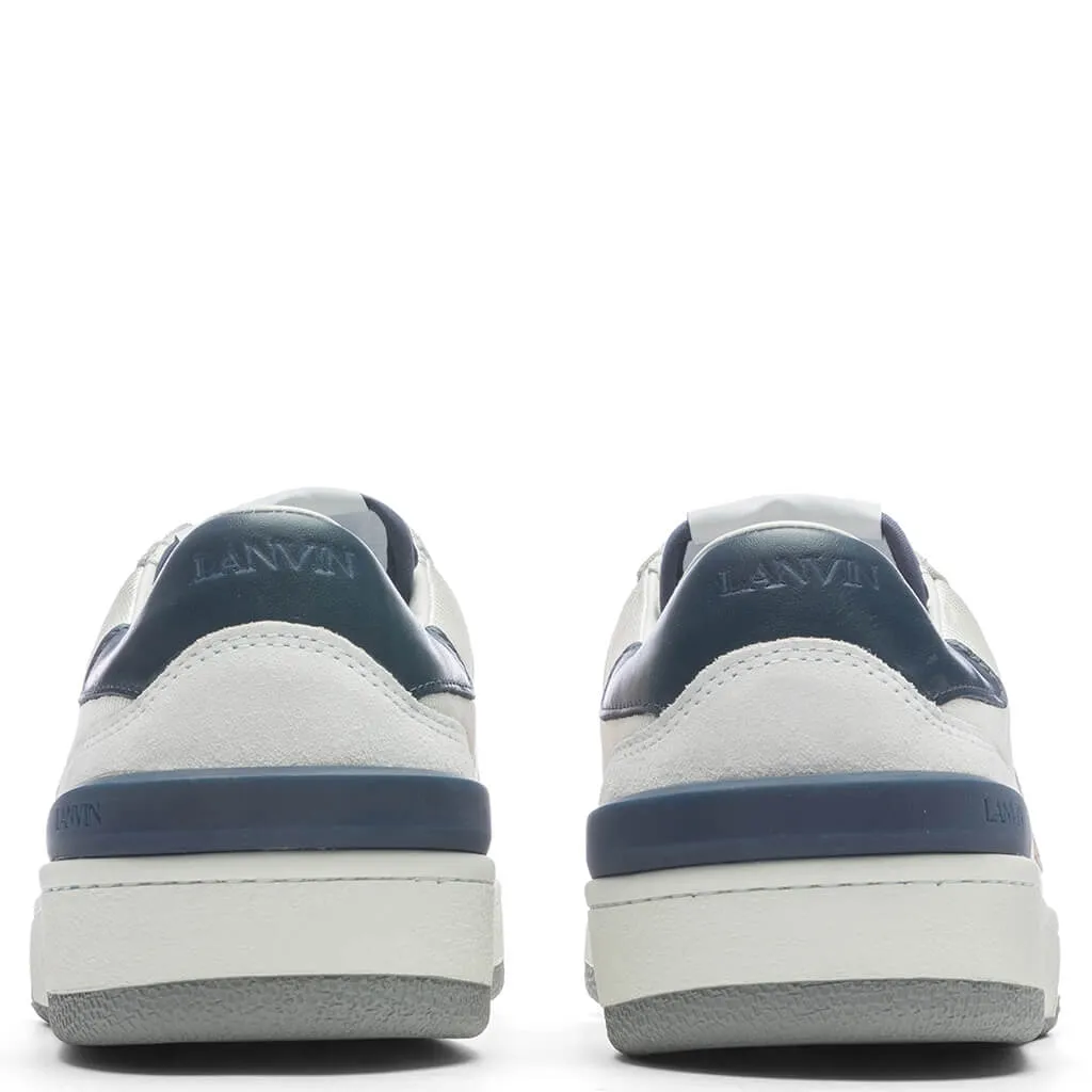 Clay Low Top Sneakers - Navy Blue/Orange