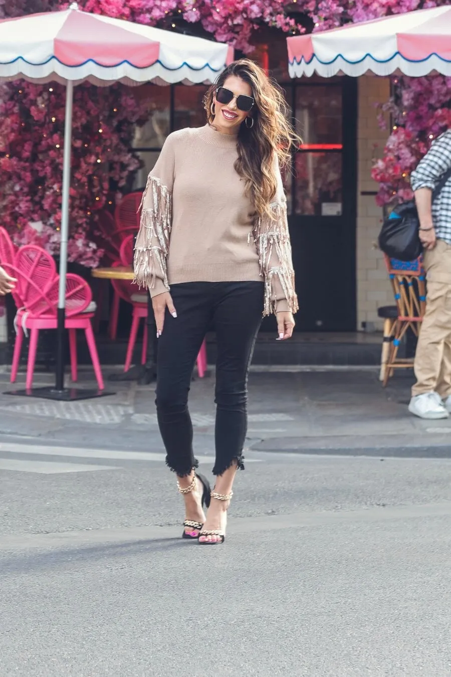 Counting Down Sequin Fringe Sweater