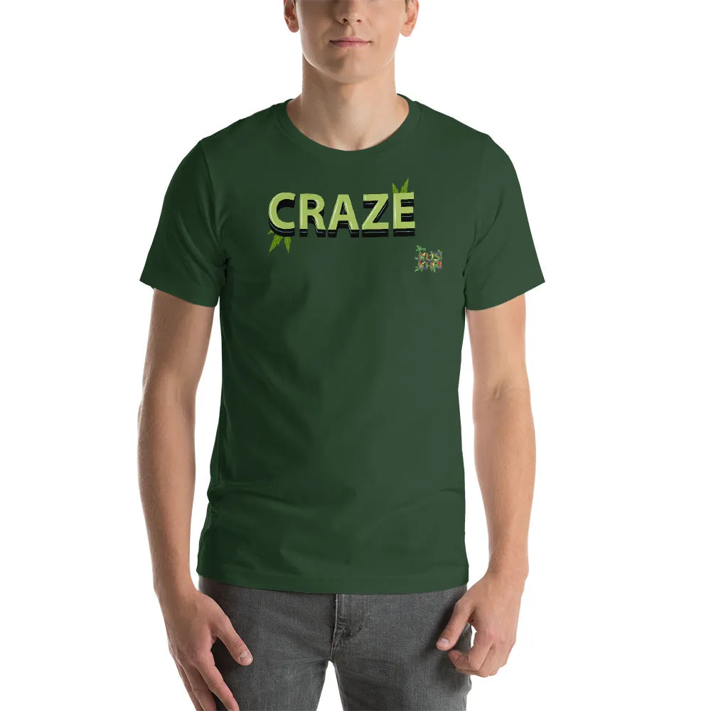 CRAZE TAG Short-Sleeve Unisex T-Shirt