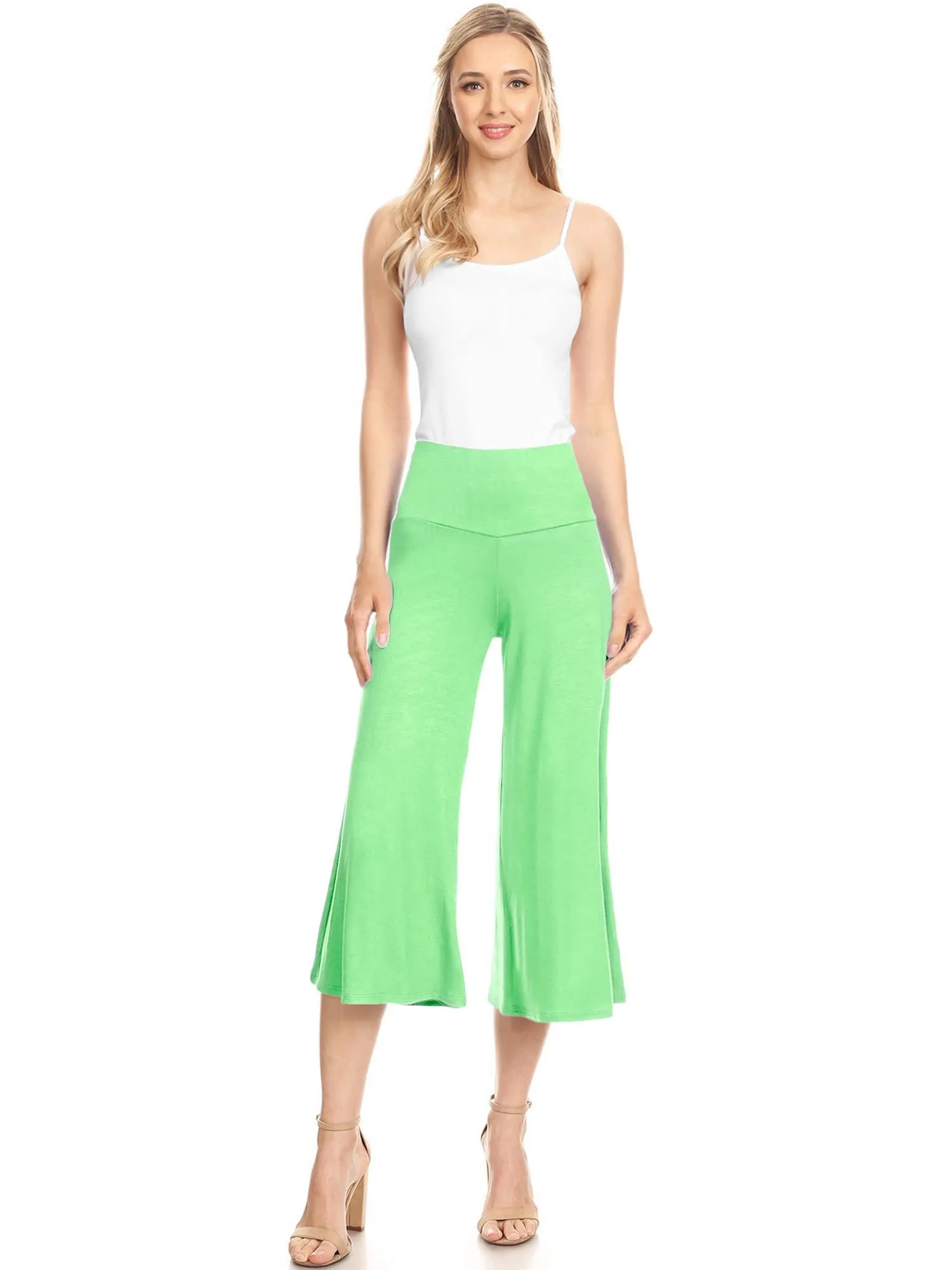 Cropped Wide Leg Lounge Pant