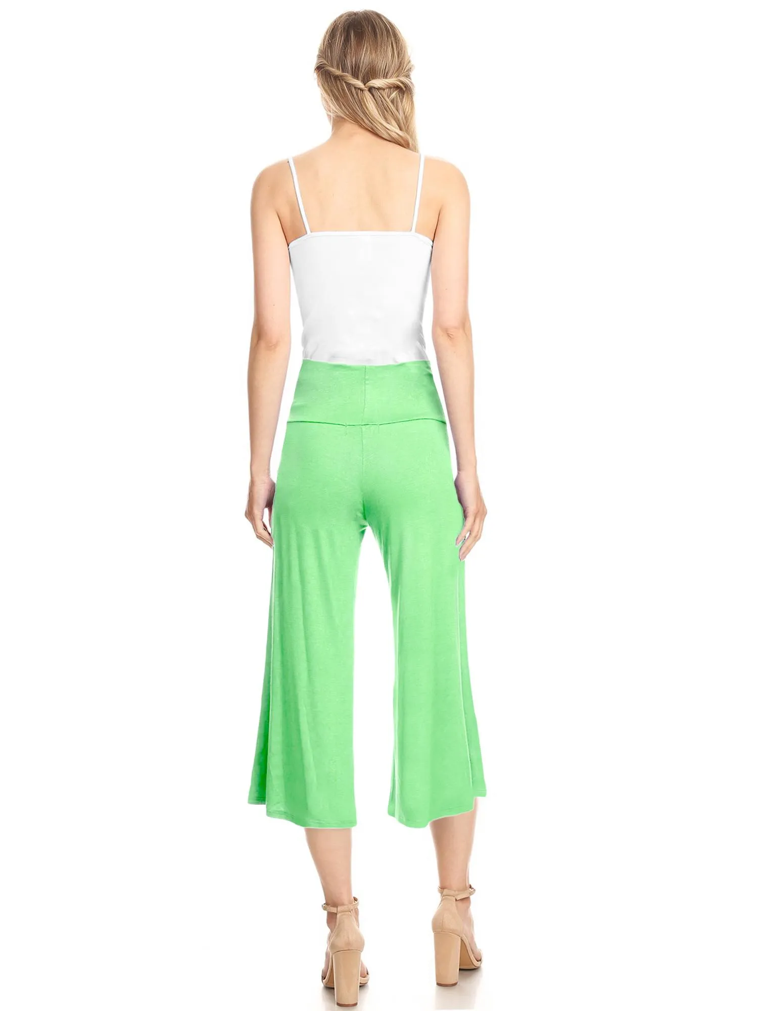 Cropped Wide Leg Lounge Pant