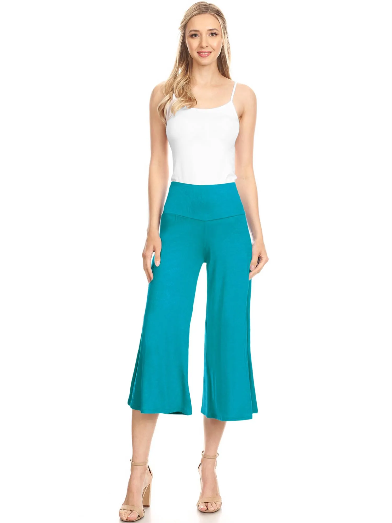 Cropped Wide Leg Lounge Pant