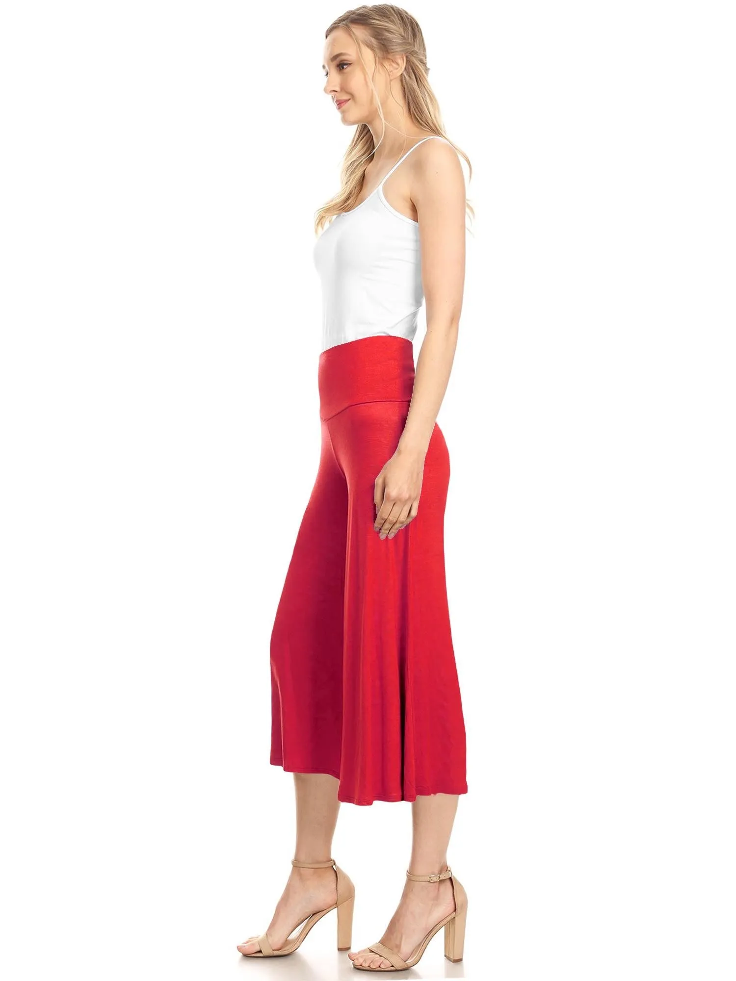 Cropped Wide Leg Lounge Pant