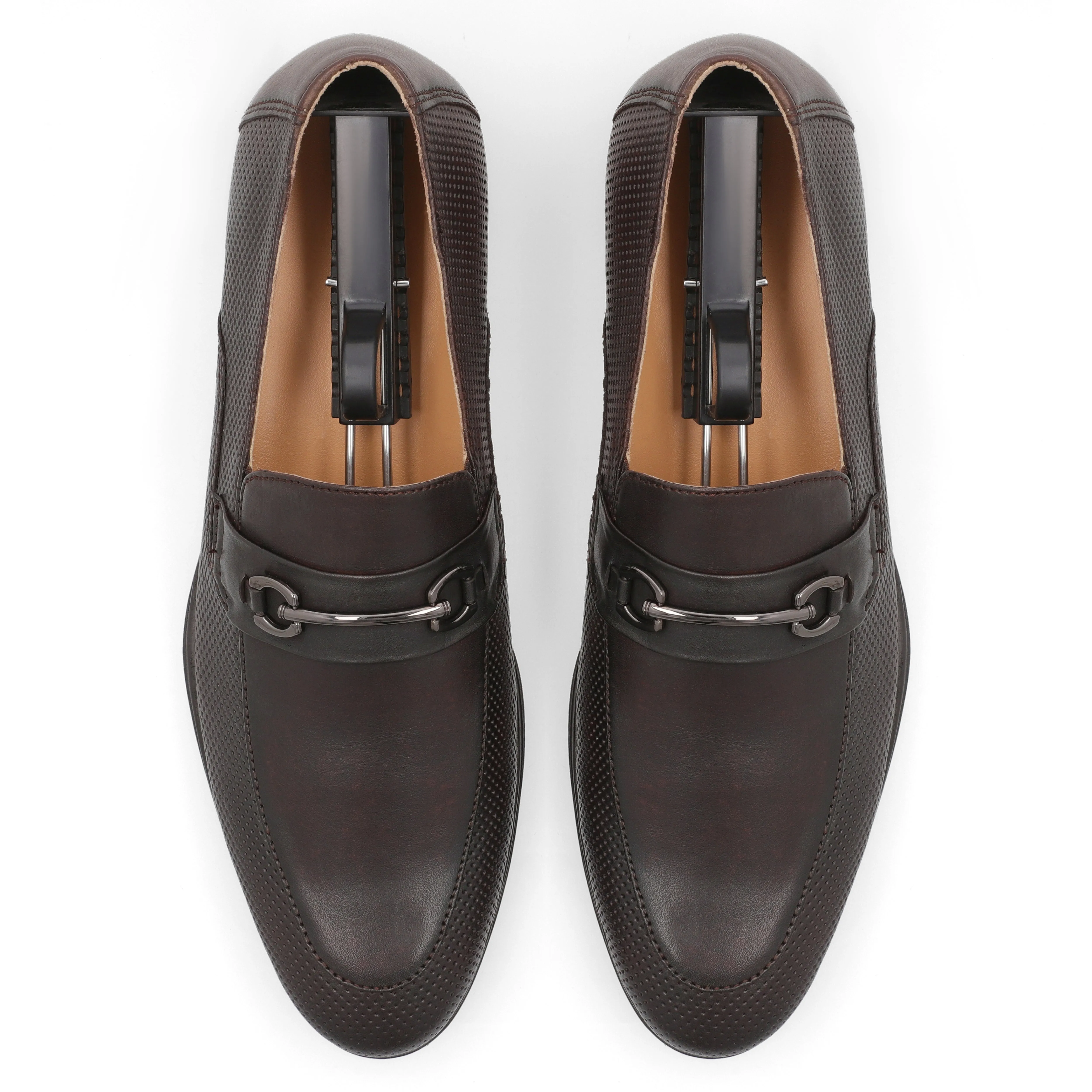 Crosby Dot Embossed Loafers