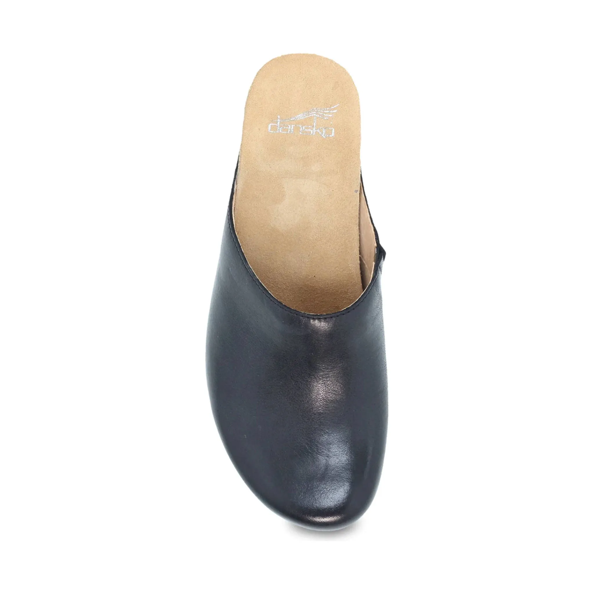 Dansko Women's Talulah Clog - Black Milled Burnished Mule