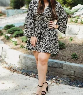 Dixie Leopard Tassel Dress