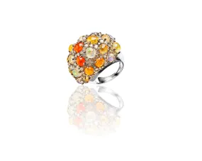 Fire Opal Ring