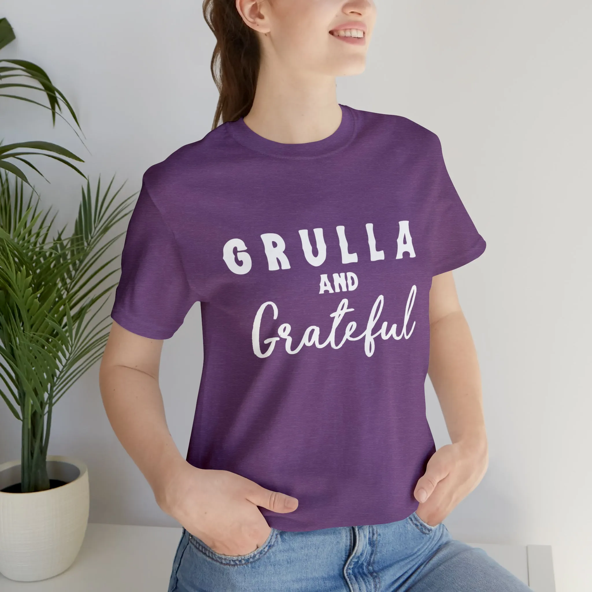 Grulla & Grateful Short Sleeve Tee