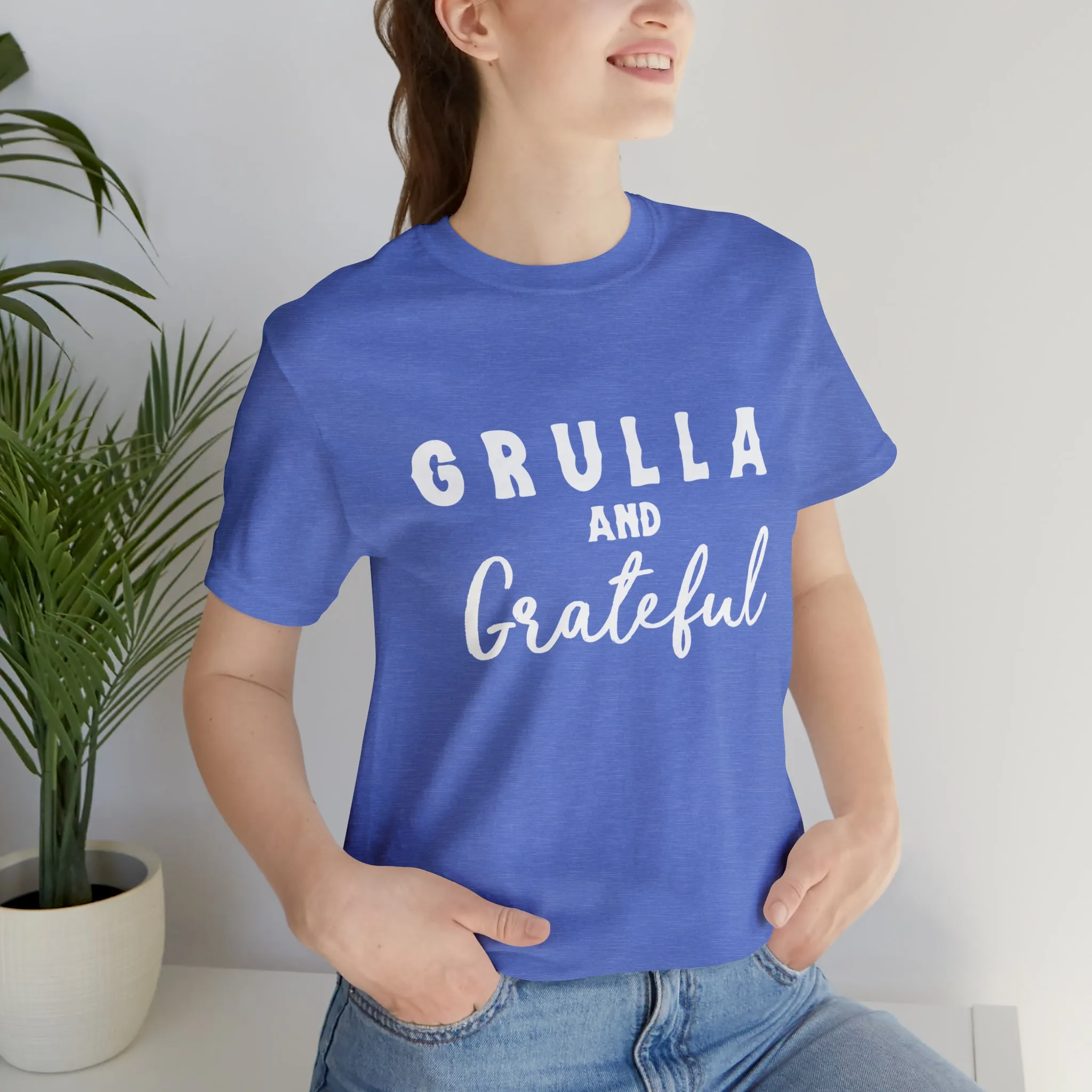 Grulla & Grateful Short Sleeve Tee