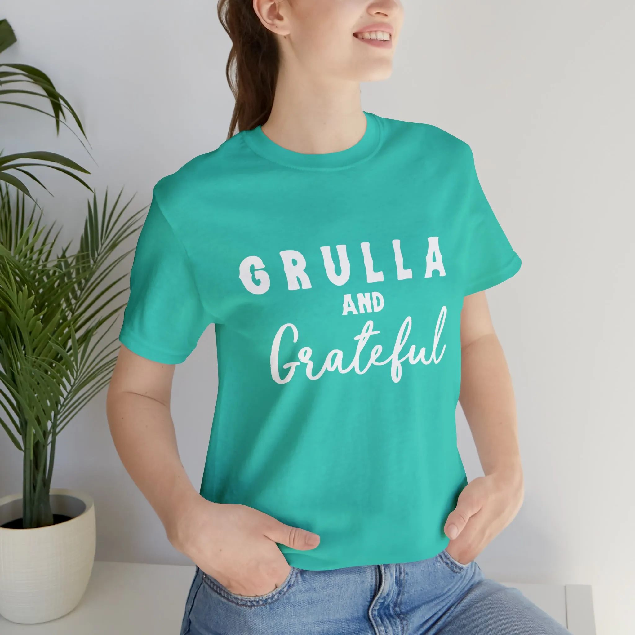 Grulla & Grateful Short Sleeve Tee