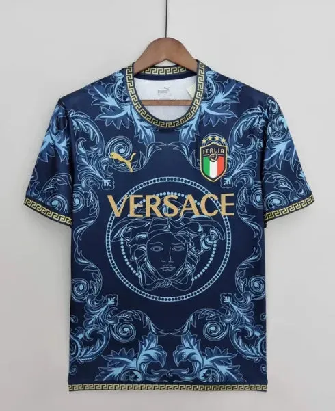 Italy x Versace Lifestyle shirt blue