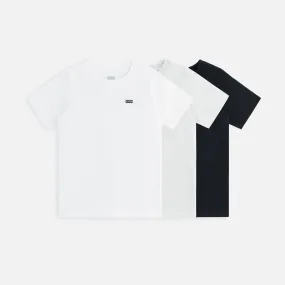 Kith Kids 3-Pack Core Tee - Black