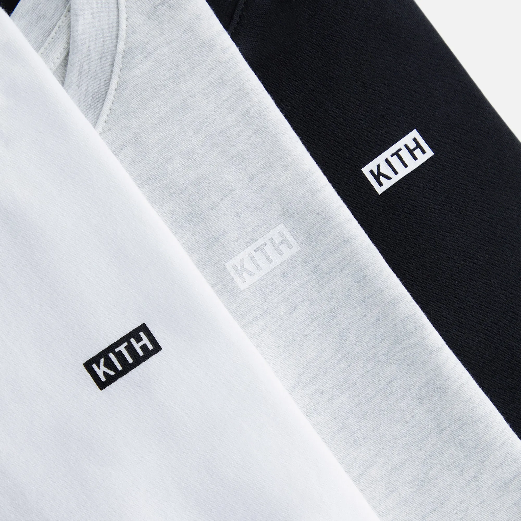 Kith Kids 3-Pack Core Tee - Black