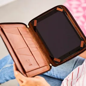 Leather iPad Case Organiser