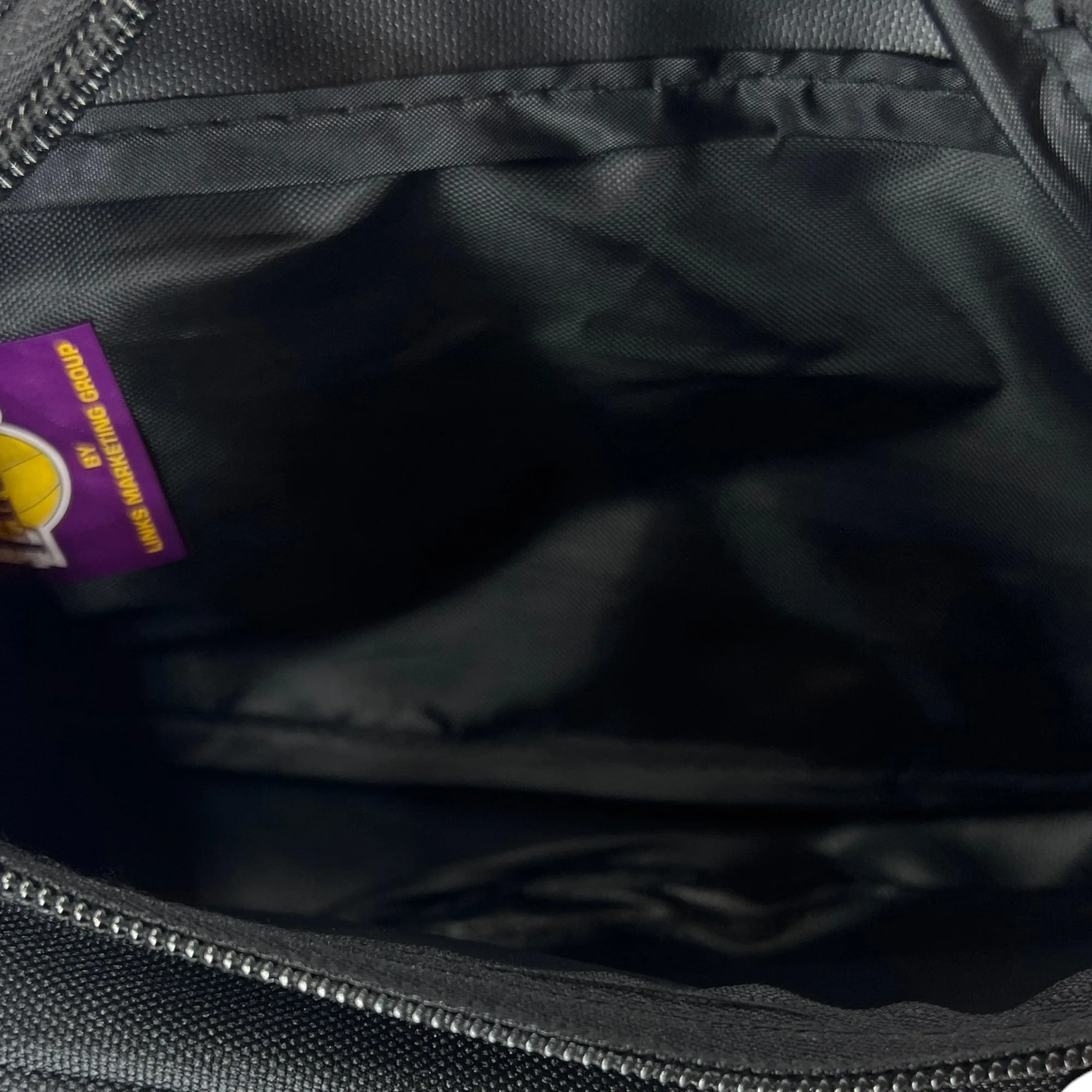 LOS ANGELES LAKERS Unisex Waist Bag - Black New w/Out Tags