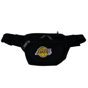 LOS ANGELES LAKERS Unisex Waist Bag - Black New w/Out Tags