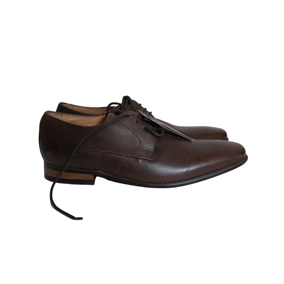 Marks & Spencer Men's Brown Lace-up Loafers | Brand New |