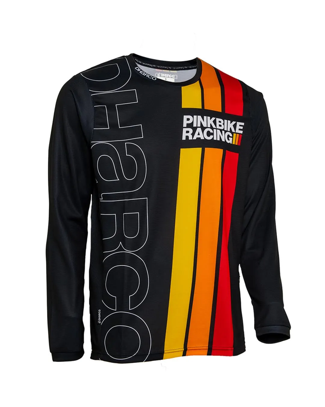 Mens Gravity Jersey | Pinkbike Team Replica Black