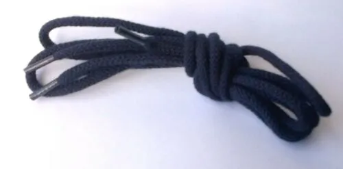 Navy Shoelaces 90cm 60cm 210cm Round Cord For Ecco Hotter Shoe laces Extra Long