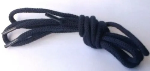 Navy Shoelaces 90cm 60cm 210cm Round Cord For Ecco Hotter Shoe laces Extra Long