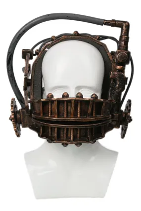 【Neu eingetroffen】Xcoser SAW Reverse Bear Trap Cosplay Maske Requisiten Harz Erwachsene Halloween