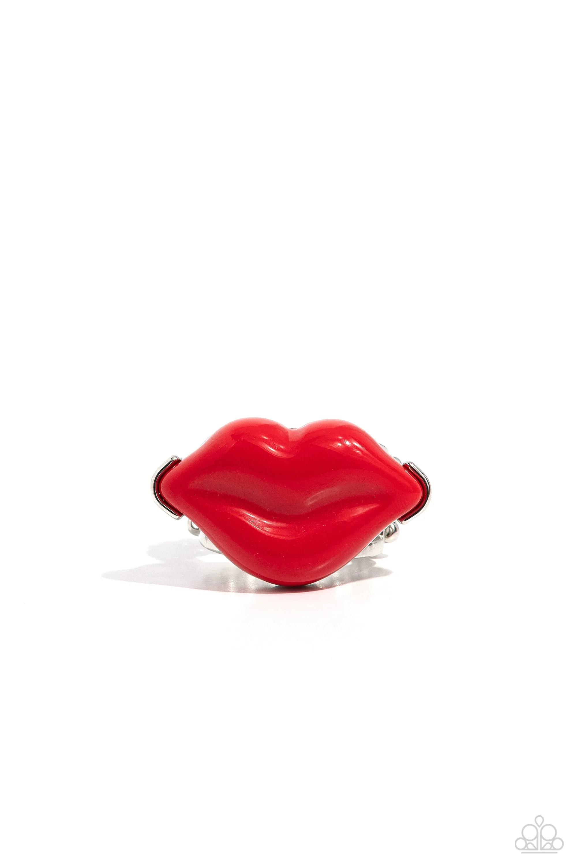 Paparazzi Lively Lips Red Ring