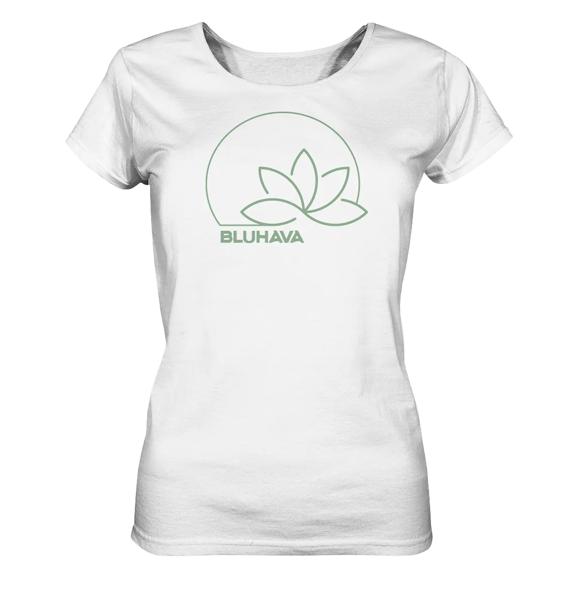 "Sunset Lotus" - Damen Premium Organic Shirt