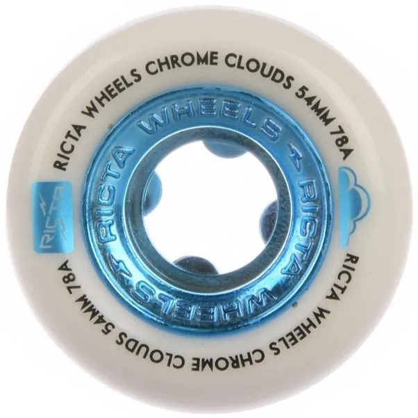 Ricta Chrome Clouds Blue 78A 54mm Wheels