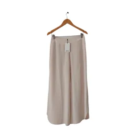 Sapphire West Cream Ribbed Wide-leg Pants | Brand New |