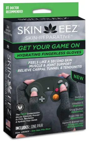 Skin-Reparative Anti-Sweat Fingerless Gaming Gloves