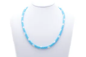 Sky Necklace | Glass Bead Necklace