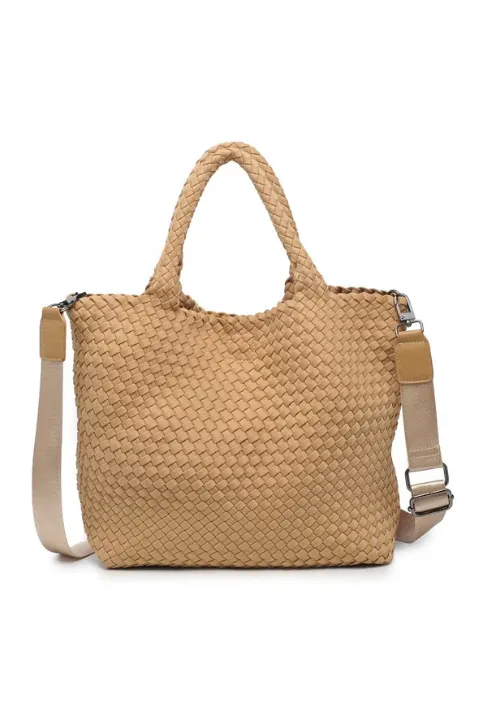 Sky's The Limit - Medium Woven Neoprene Tote