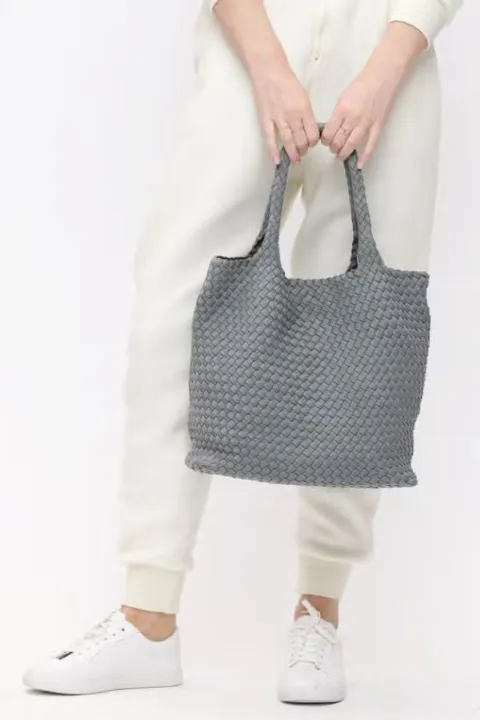 Sky's The Limit - Medium Woven Neoprene Tote