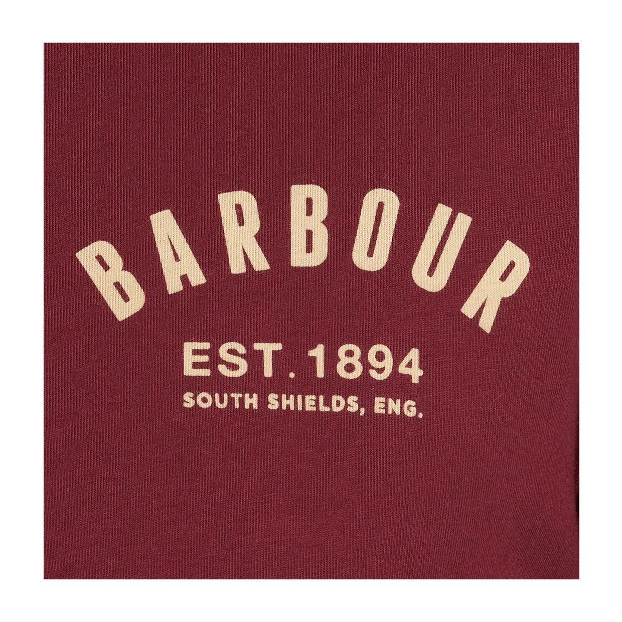 T-shirt Uomo Barbour Preppy Bordeaux