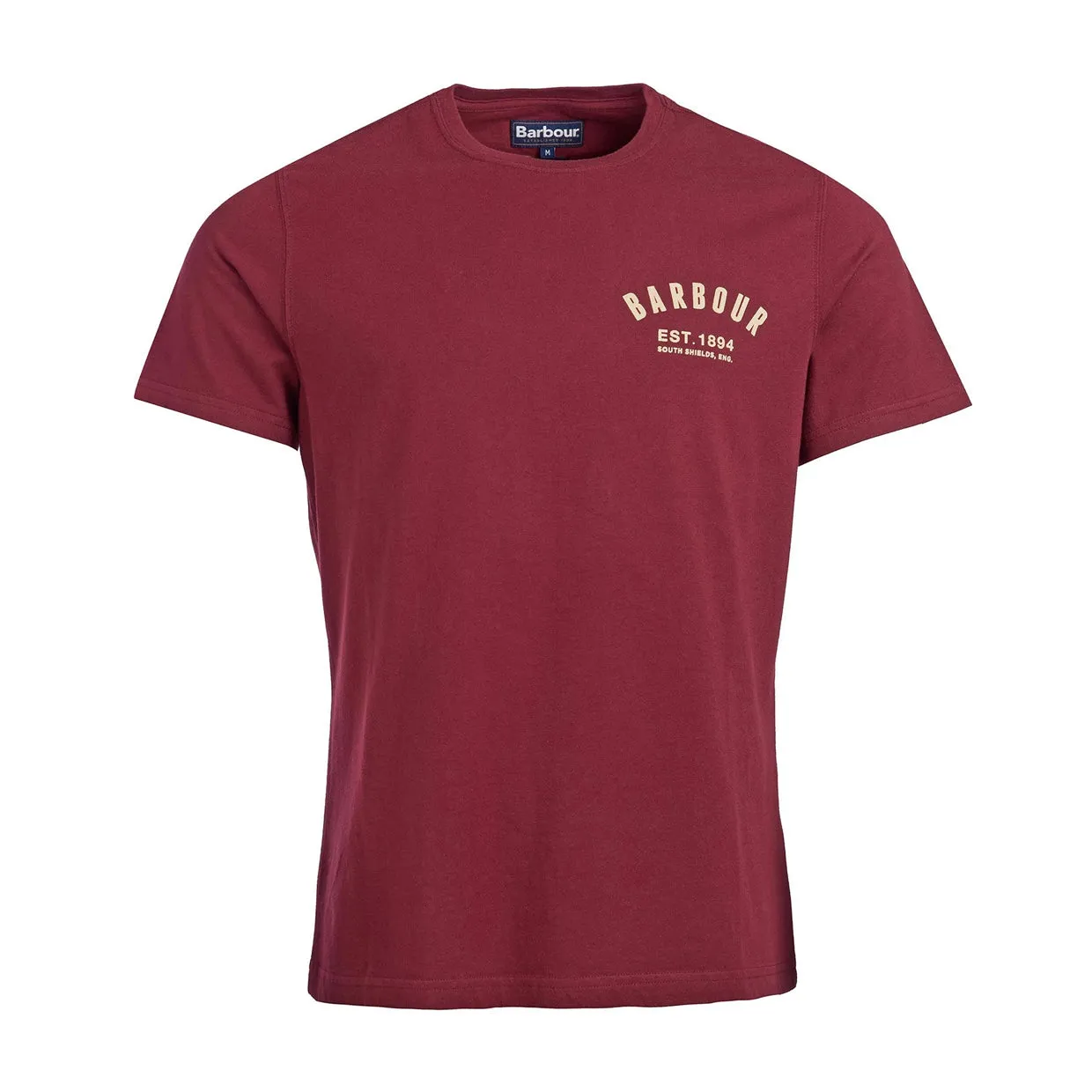 T-shirt Uomo Barbour Preppy Bordeaux